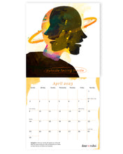 Load image into Gallery viewer, 2023 Mini Wall Calendar + 5 Pack Stickers (Buy 1-get-1 free)