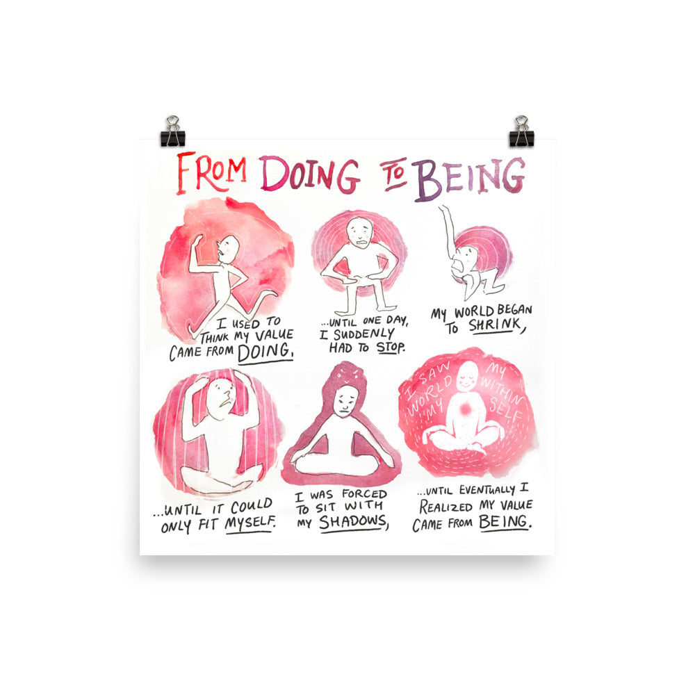 From Doing to Being